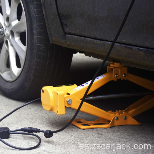 Gato de elevación de coche eléctrico rápidamente con llave eléctrica